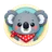 Generate one single cartoon animal avatar icon (PNG) for the Reviews block on spin-lander-pt.com. This is NOT a realistic hum