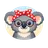 Generate one single cartoon animal avatar icon (PNG) for the Reviews block on spin-lander-pt.com. This is NOT a realistic hum